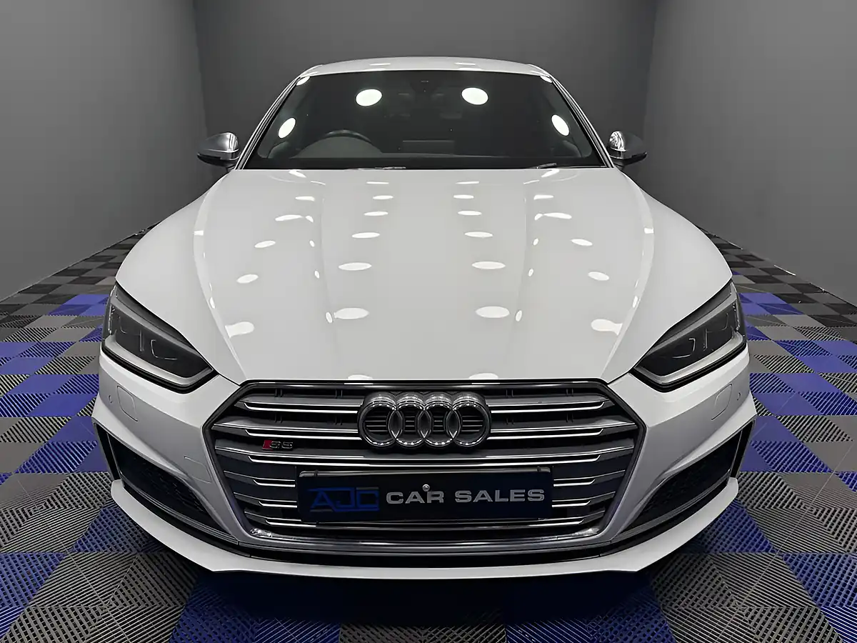 Used 2018 Audi S5 Sportback Glacier White - Interior and Exterior details 4