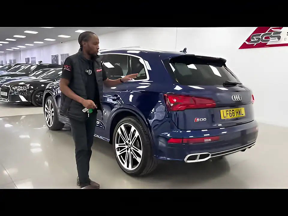 Used 2018 Audi SQ5 Navarra Blue - Interior and Exterior details 20