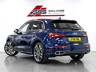 Used 2018 Audi SQ5 Navarra Blue - Interior and Exterior details 4