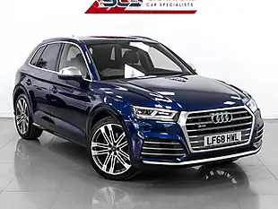Used 2018 Audi SQ5 Navarra Blue - Interior and Exterior details 8