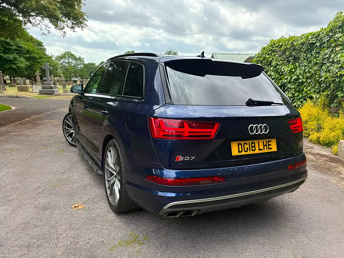 Used 2018 Audi Sq7 Blue - Interior and Exterior details 18