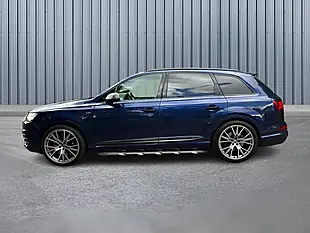 Used 2018 Audi Sq7 Blue - Interior and Exterior details 8
