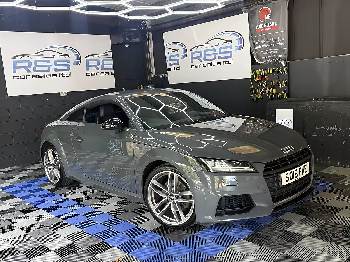Used 2018 Audi Tt Black Edition Grey - Front View