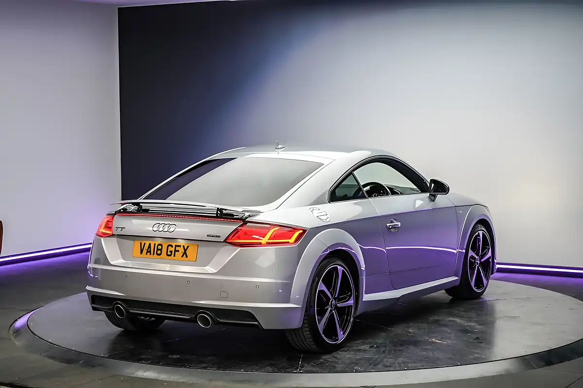 Used 2018 Audi Tt Black Edition Silver - Interior and Exterior details 13