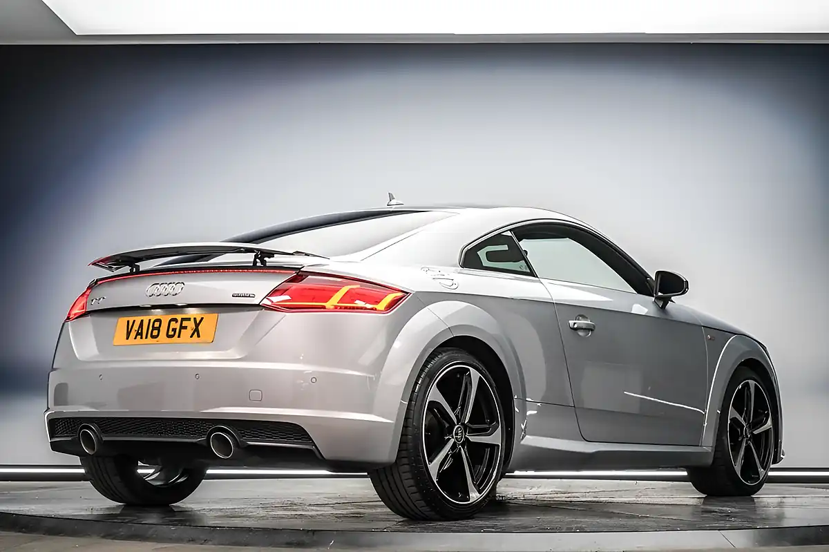 Used 2018 Audi Tt Black Edition Silver - Interior and Exterior details 3