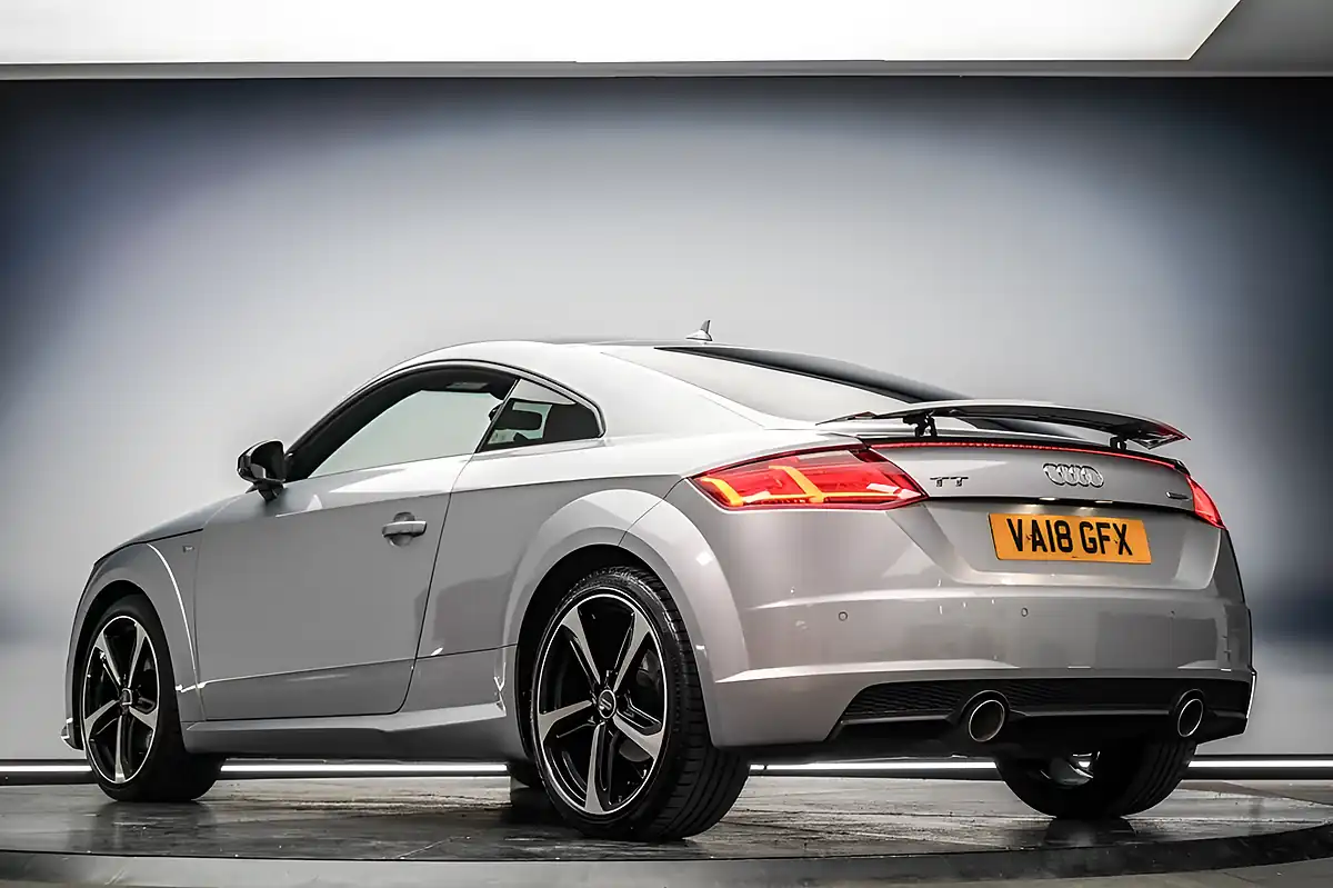 Used 2018 Audi Tt Black Edition Silver - Interior and Exterior details 8