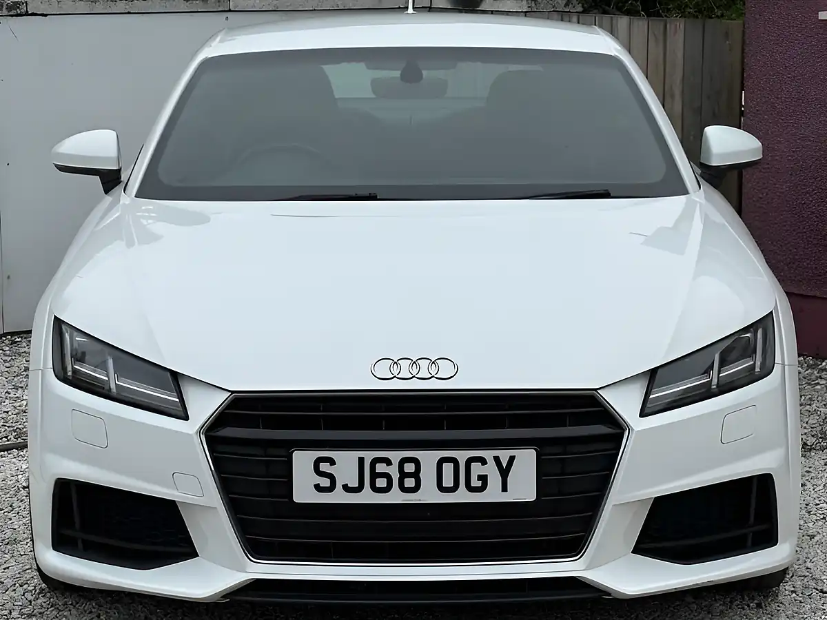 Used 2018 Audi Tt S Line White - Interior and Exterior details 10