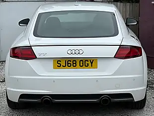Used 2018 Audi Tt S Line White - Interior and Exterior details 11