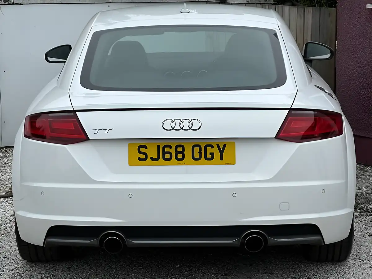 Used 2018 Audi Tt S Line White - Interior and Exterior details 11