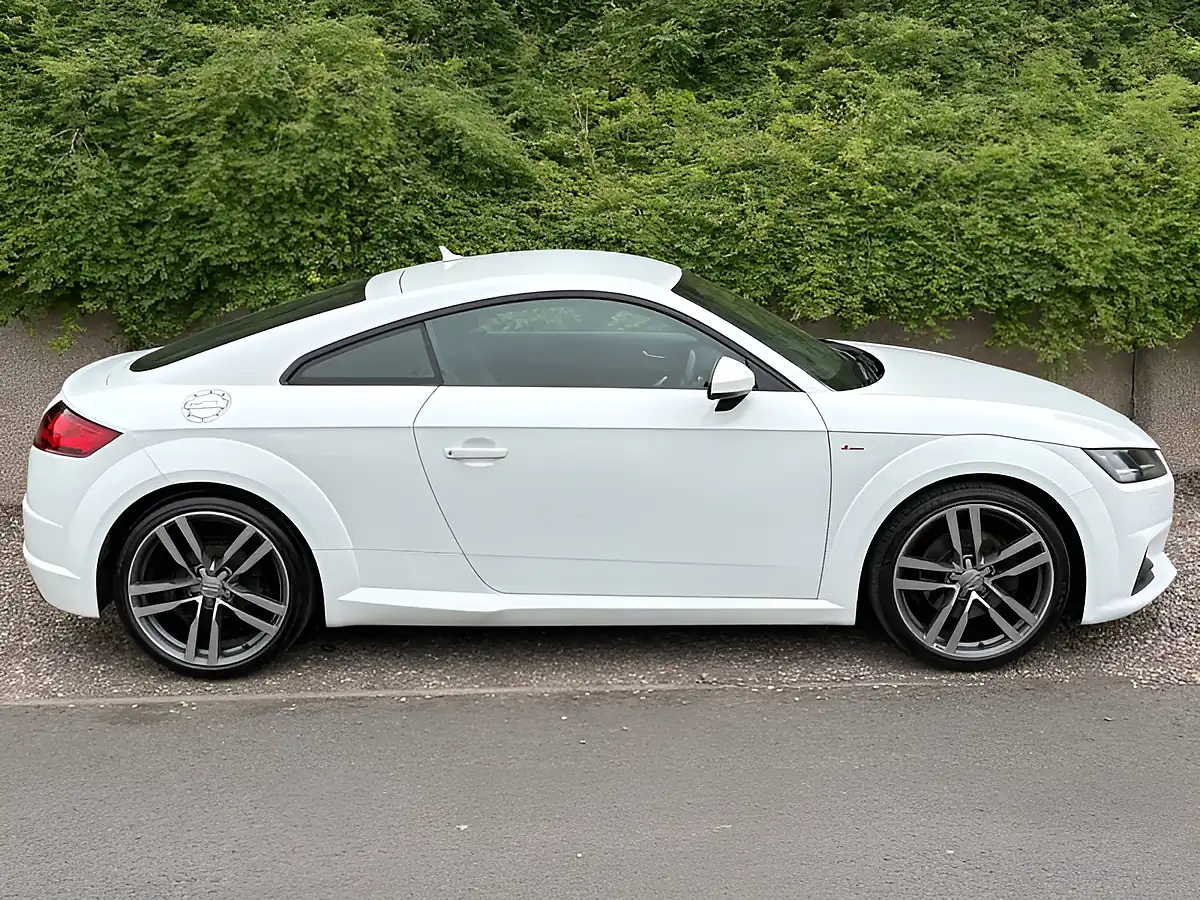 Used 2018 Audi Tt S Line White - Interior and Exterior details 2