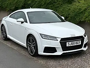 Used 2018 Audi Tt S Line White - Interior and Exterior details 4