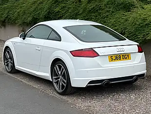 Used 2018 Audi Tt S Line White - Interior and Exterior details 5