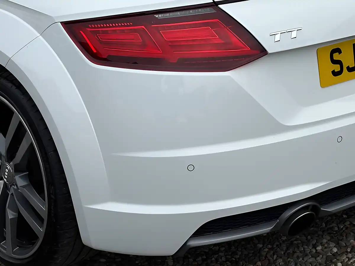 Used 2018 Audi Tt S Line White - Interior and Exterior details 8
