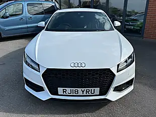 Used 2018 Audi Tt S Line White - Interior and Exterior details 2
