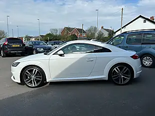 Used 2018 Audi Tt S Line White - Interior and Exterior details 4