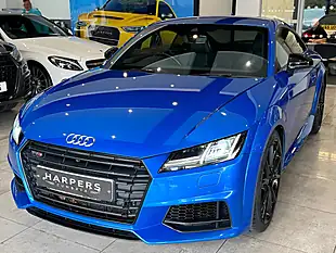 Used 2018 Audi Tts Black Edition Blue - Interior and Exterior details 11