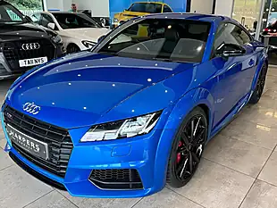 Used 2018 Audi Tts Black Edition Blue - Interior and Exterior details 12