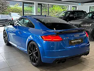 Used 2018 Audi Tts Black Edition Blue - Interior and Exterior details 13