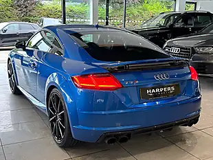 Used 2018 Audi Tts Black Edition Blue - Interior and Exterior details 14