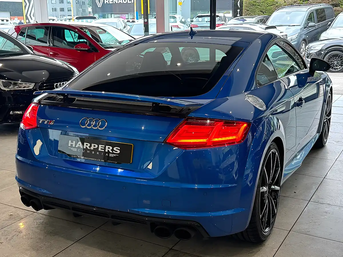 Used 2018 Audi Tts Black Edition Blue - Interior and Exterior details 15