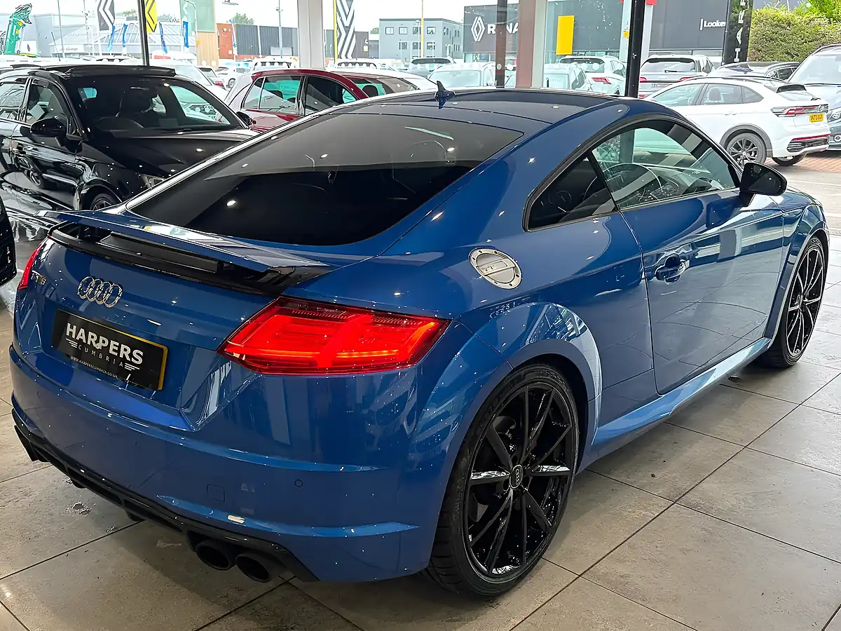 Used 2018 Audi Tts Black Edition Blue - Interior and Exterior details 16