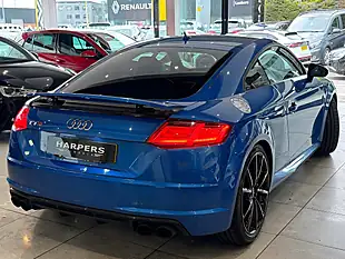 Used 2018 Audi Tts Black Edition Blue - Interior and Exterior details 2