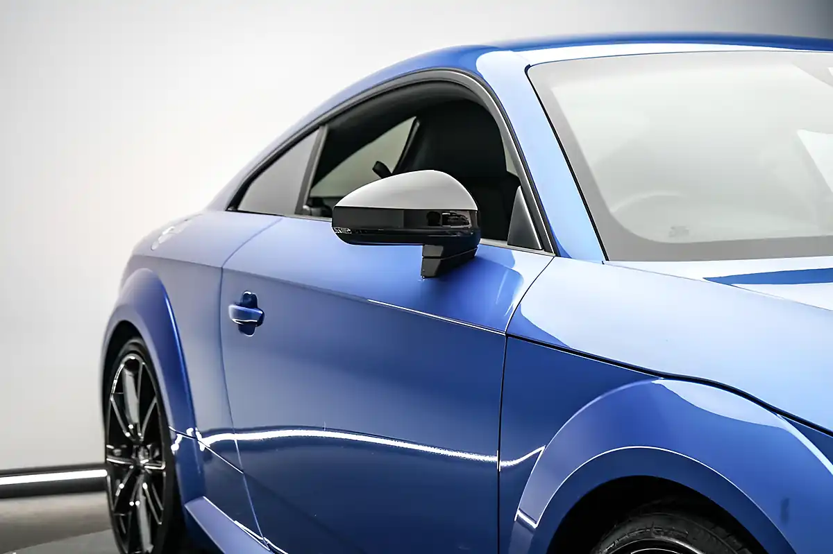 Used 2018 Audi Tts Black Edition Blue - Interior and Exterior details 12