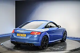 Used 2018 Audi Tts Black Edition Blue - Interior and Exterior details 13