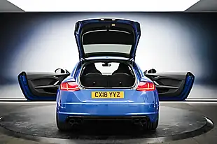 Used 2018 Audi Tts Black Edition Blue - Interior and Exterior details 14