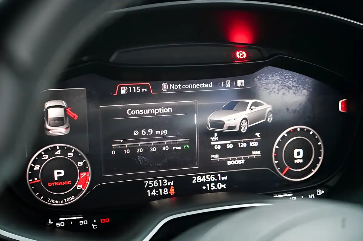Used 2018 Audi Tts Black Edition Blue - Interior and Exterior details 17
