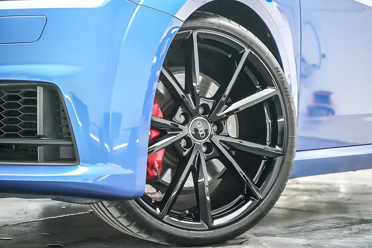 Used 2018 Audi Tts Black Edition Blue - Interior and Exterior details 2