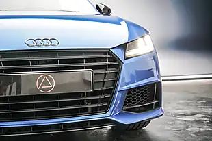 Used 2018 Audi Tts Black Edition Blue - Interior and Exterior details 4