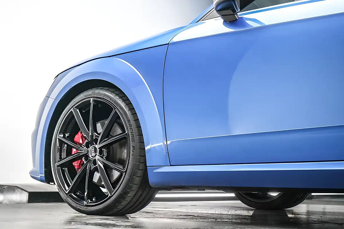 Used 2018 Audi Tts Black Edition Blue - Interior and Exterior details 6