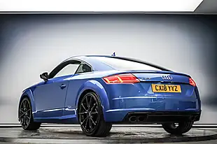 Used 2018 Audi Tts Black Edition Blue - Interior and Exterior details 7