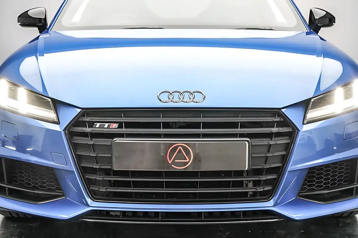 Used 2018 Audi Tts Black Edition Blue - Interior and Exterior details 8