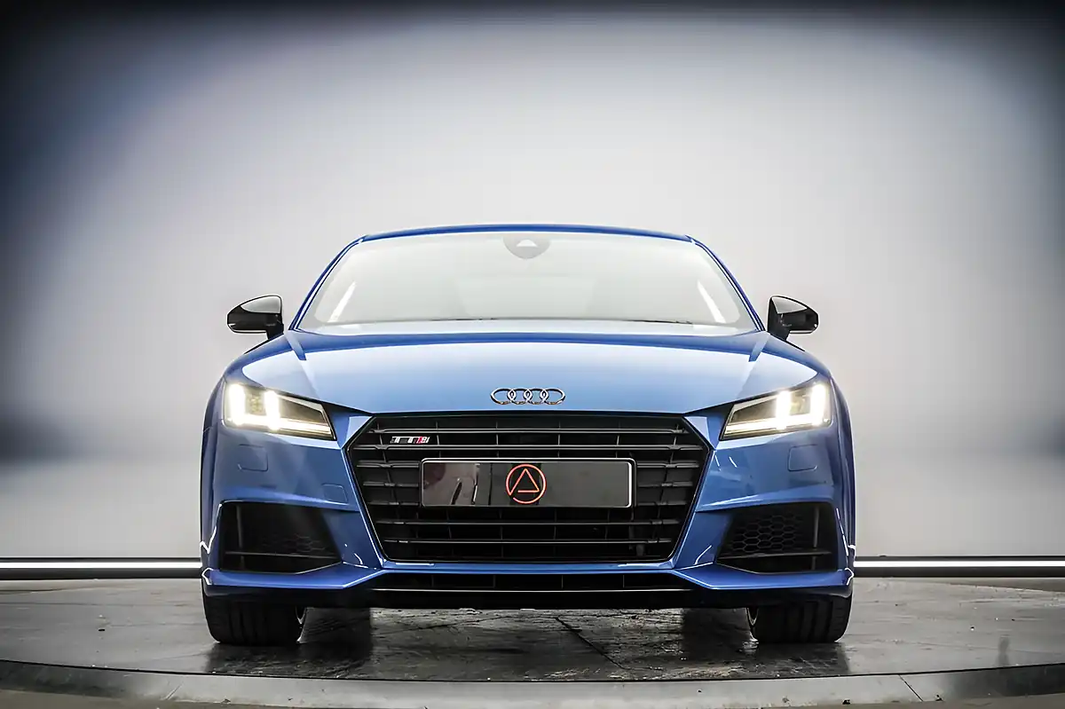 Used 2018 Audi Tts Black Edition Blue - Interior and Exterior details 9
