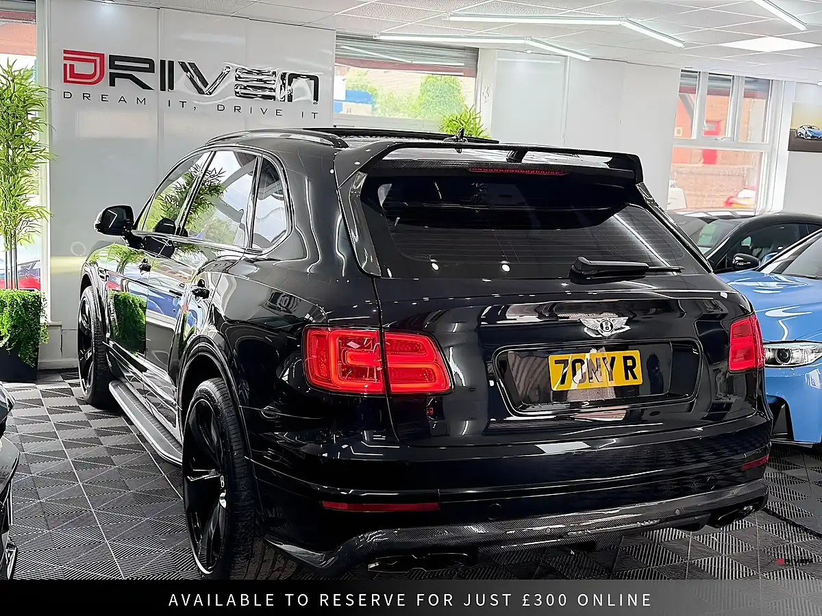 Used 2018 Bentley Bentayga Black - Interior and Exterior details 2