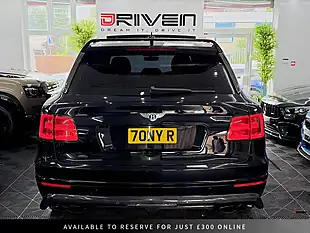 Used 2018 Bentley Bentayga Black - Interior and Exterior details 9