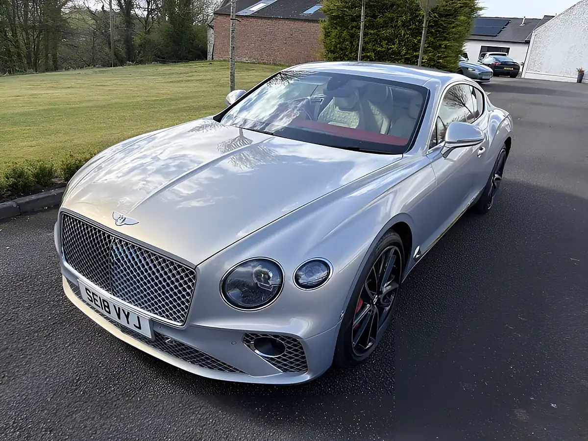 Used 2018 Bentley Continental GT Mulliner Driving Specification Extreme Silver - Interior and Exterior details 8