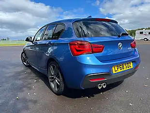 Used 2018 BMW 1 Series M Sport Blue - Interior and Exterior details 5