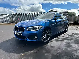 Used 2018 BMW 1 Series M Sport Blue - Interior and Exterior details 6