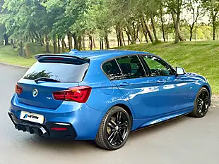 Used 2018 BMW 1 Series M Sport Blue - Interior and Exterior details 10