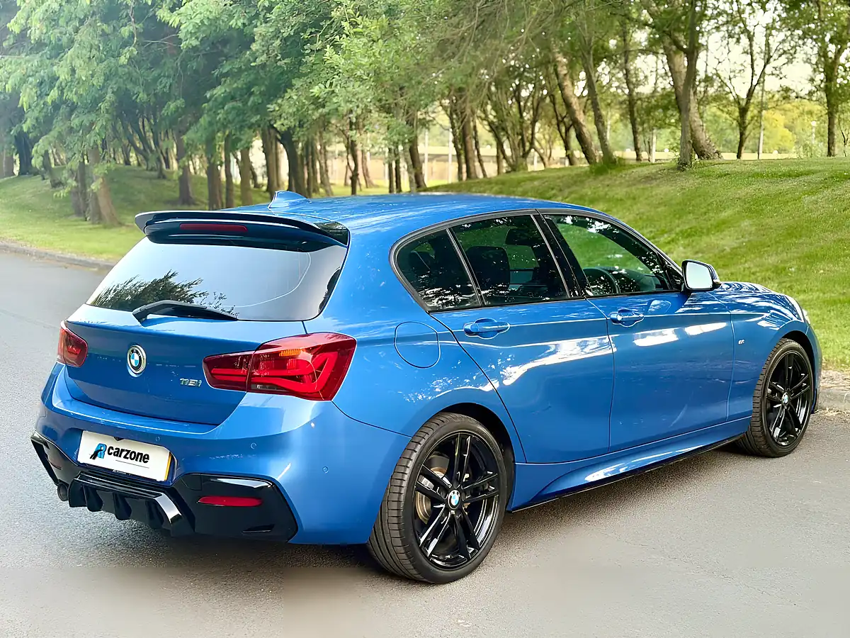 Used 2018 BMW 1 Series M Sport Blue - Interior and Exterior details 10