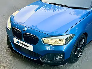 Used 2018 BMW 1 Series M Sport Blue - Interior and Exterior details 11