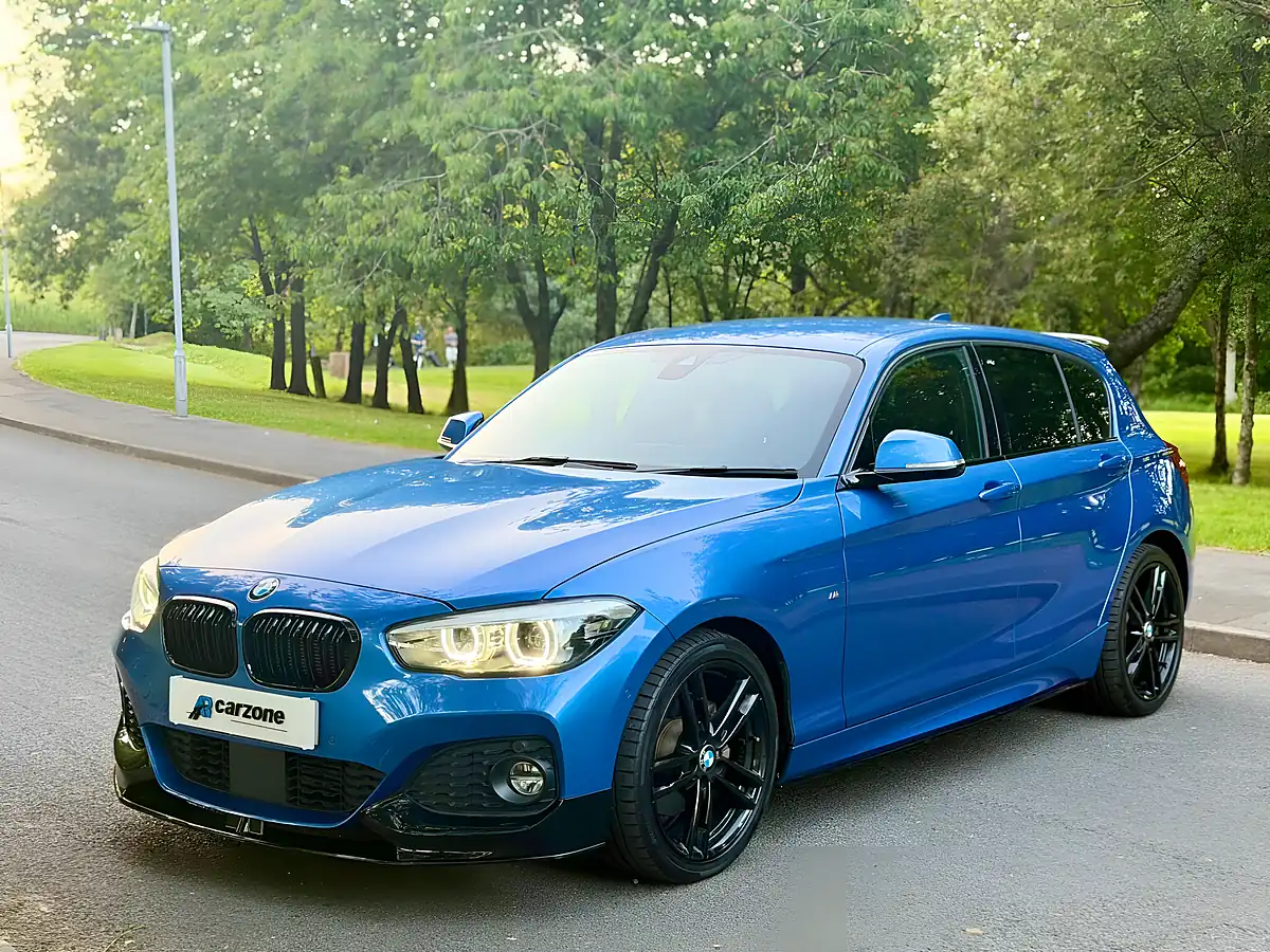 Used 2018 BMW 1 Series M Sport Blue - Interior and Exterior details 13