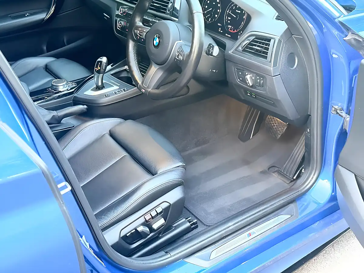Used 2018 BMW 1 Series M Sport Blue - Interior and Exterior details 15