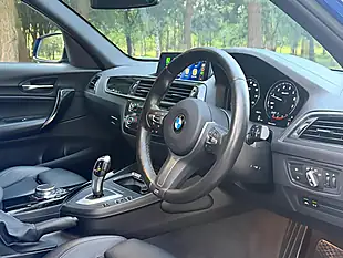 Used 2018 BMW 1 Series M Sport Blue - Interior and Exterior details 16