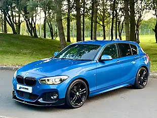 Used 2018 BMW 1 Series M Sport Blue - Interior and Exterior details 2