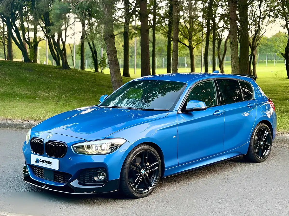 Used 2018 BMW 1 Series M Sport Blue - Interior and Exterior details 2