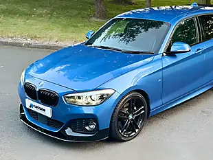 Used 2018 BMW 1 Series M Sport Blue - Interior and Exterior details 4